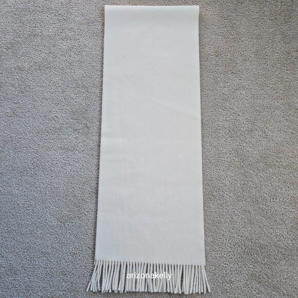 NWOT {LUXURY} Wool Cashmere Scarf Thick Soft *AMAZING* - Picture 14 of 17